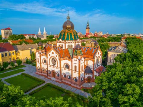 Subotica Synagogue During A Summer Day In Serbia Stock Image Image Of