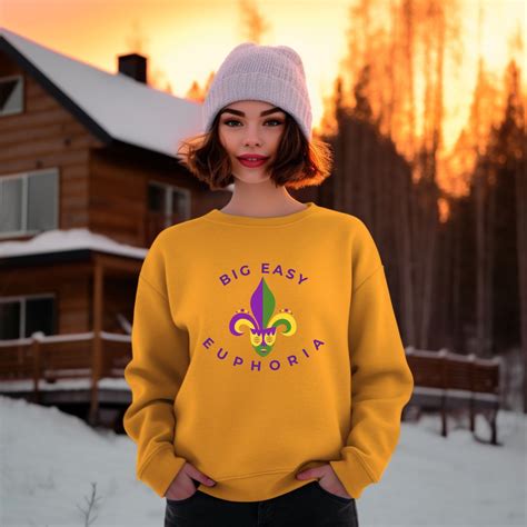 Mardi Gras Unisex Heavy Blend Crewneck Sweatshirt For Carnival Season