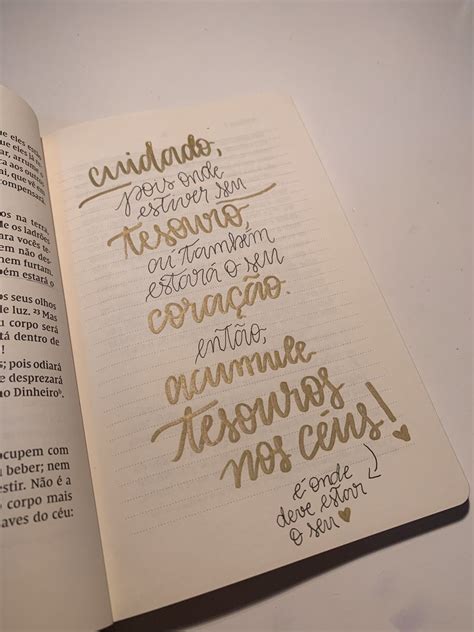 Bible Journaling Mateus Em Frases B Blica De