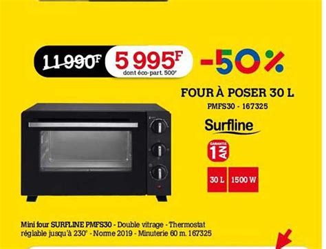 Promo Four Poser L Surfline Chez Darty Icatalogue Fr