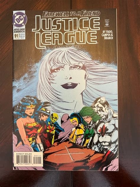 Justice League America Dc Universe Corner Box Variant Nm