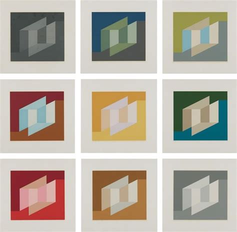 约瑟夫阿尔伯斯 Josef Albers 付出一生的时间来探寻色彩感觉的边界 搜狐大视野 搜狐新闻