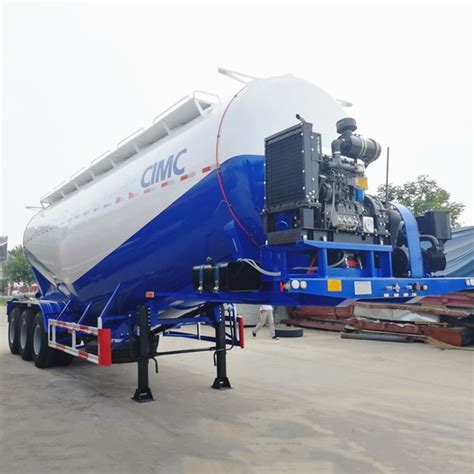 Cement Bulker Transporters Trailer For Sale Cimc Manufacturer