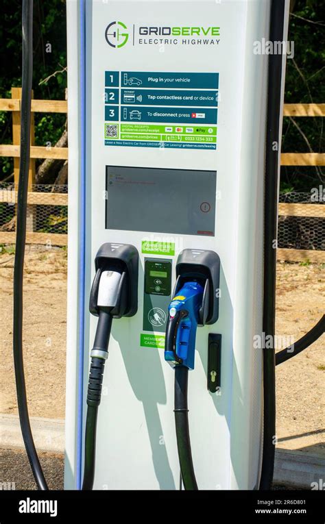 London Uk 3 June 2023 Gridserve Electric Highway Charging Points Ev