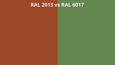 Ral 2013 Vs 6017 Ral Colour Chart Uk