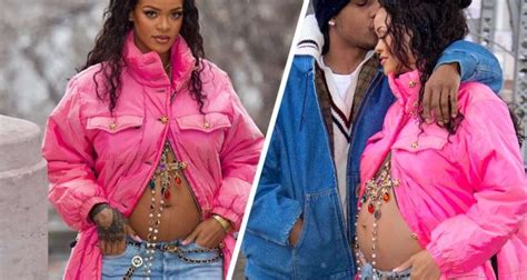 Rihanna Est Embarazada La Cantante Espera Su Primer Hijo Con El