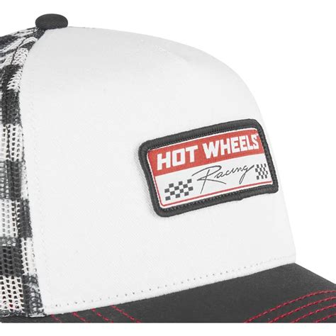 Gorra Trucker Blanca Y Negra Cha Hot Wheels De Capslab Caphunters Es