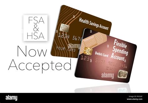 Now Accepting Hsa And Fsa Debit Cards That Is The Message Of This