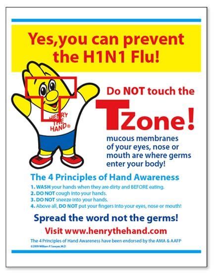 Preventing the H1N1 | Henry The Hand