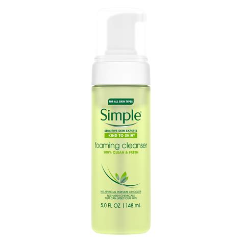 Simple Foaming Facial Cleanser Oz Walmart