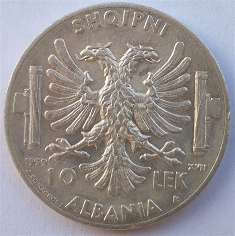 E Lek Albania Regno D Italia Identificazioni Valutazioni