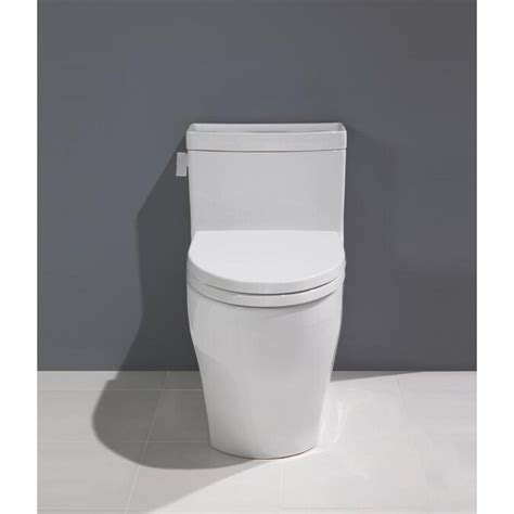 Toto Legato Cotton White Watersense Elongated Chair Height Toilet 12 In