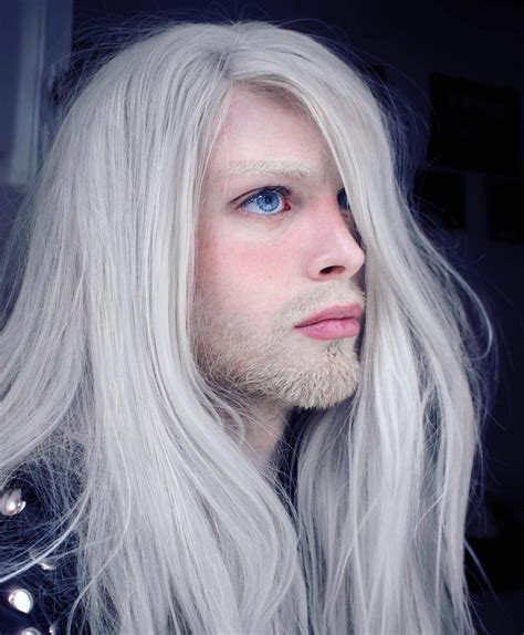 Men With Long White Hair - Long Hair