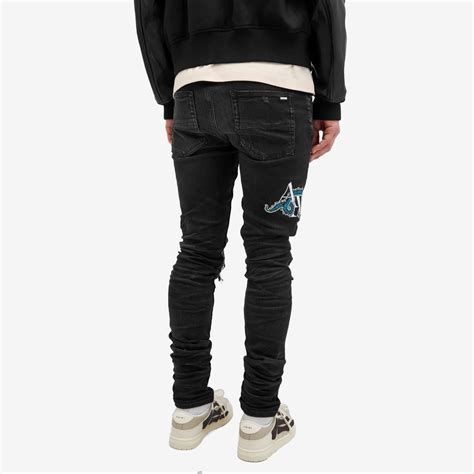 Amiri Mx1 Cny Dragon Jeans Faded Black End Us