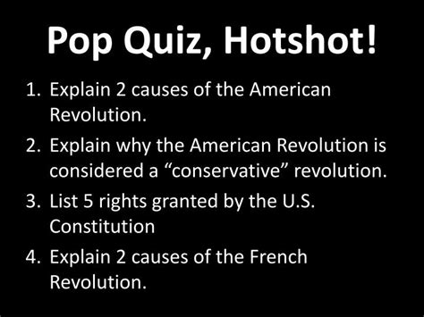 PPT - Pop Quiz, Hotshot! PowerPoint Presentation, free download - ID ...