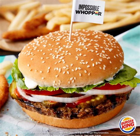 Burger Kings Impossible Whopper Sandwich Is Available In These New