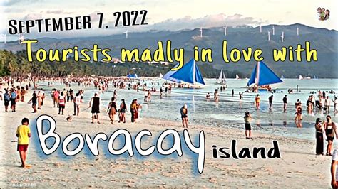 Look Boracay Island On September Tourists Still Enjoying The