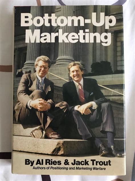 Bottom Up Marketing By Al Ries Jack Trout Hobbies Toys Books