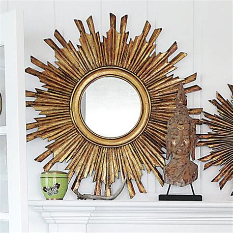 Creative Co Op Chateau Round Sunburst Mirror