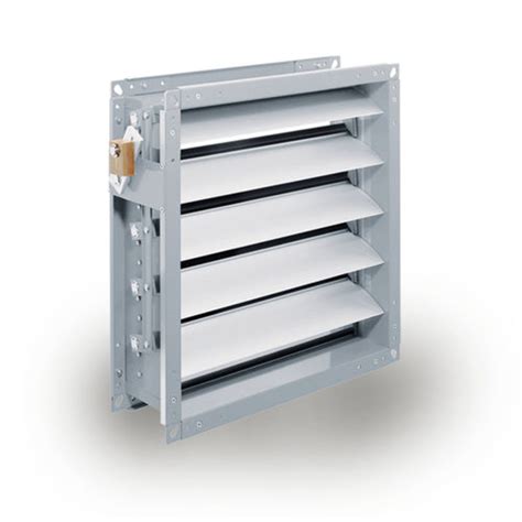 Aluminum Ventilation Damper Drk Series Lucoma Galvanised Steel