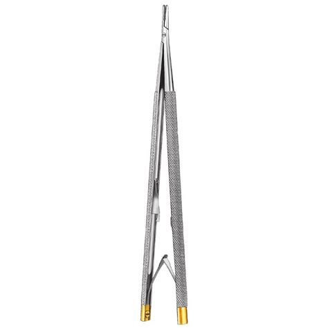 Barraquer Micro Needle Holder 180mm TC STR Orange Instruments