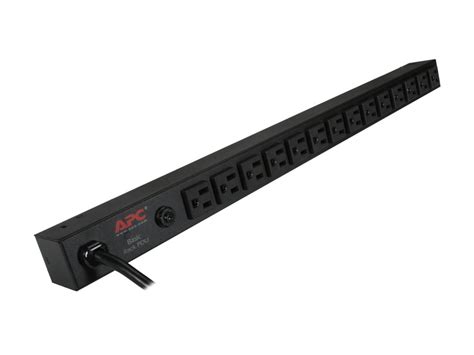 APC Rack Mount PDU Basic 100V 120V 15A 14 Outlets 0U Vertical