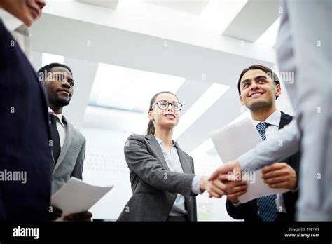 Business People Shaking Hands Stock Photo - Alamy