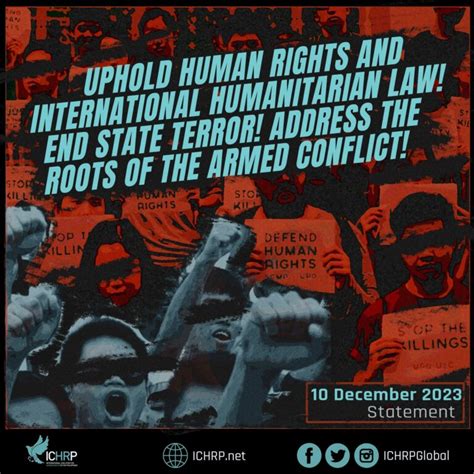 Uphold Human Rights And International Humanitarian Law End State