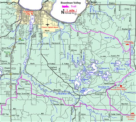 Traverse City State Park Map