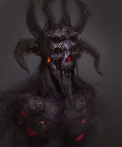 Ubernoir Demon Art Dark Fantasy Art Demon Drawings