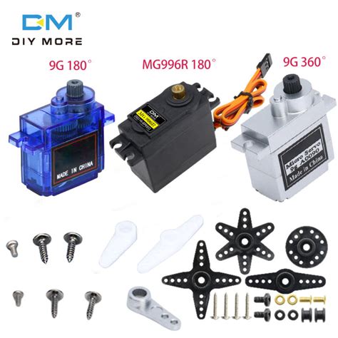 Diymore Mg996r 9G 180°/360° SR-6135MG 35KG digital servo high torque ...