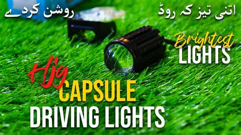 Brightest Capsule Driving Lights Bar End Light For Handlebar Auto