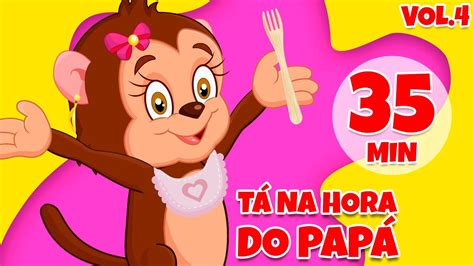 Tá na Hora do Papa Vol 4 Giramille 35 min Desenho Animado Musical