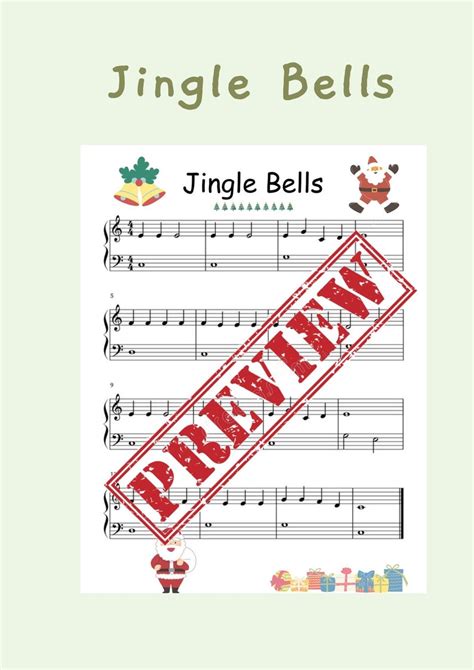 Jingle Bells I 5 Finger Easy Piano Song I Christmas Piano Piece I Young