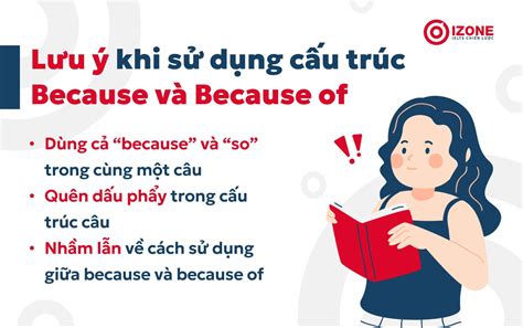 Cấu trúc Because of Because Cách sử dụng ứng dụng đúng