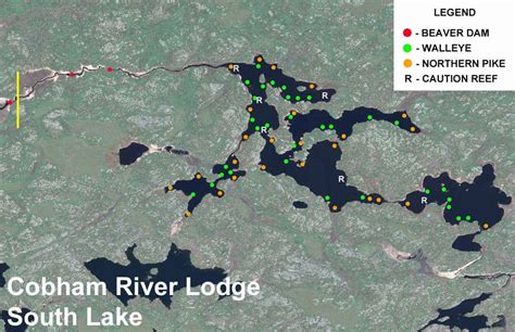 Best Manitoba Canada Lake Maps | #1 Cobham River Guide Maps