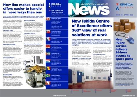 New Ishida Centre of Excellence offers 360º view of Ishida Europe