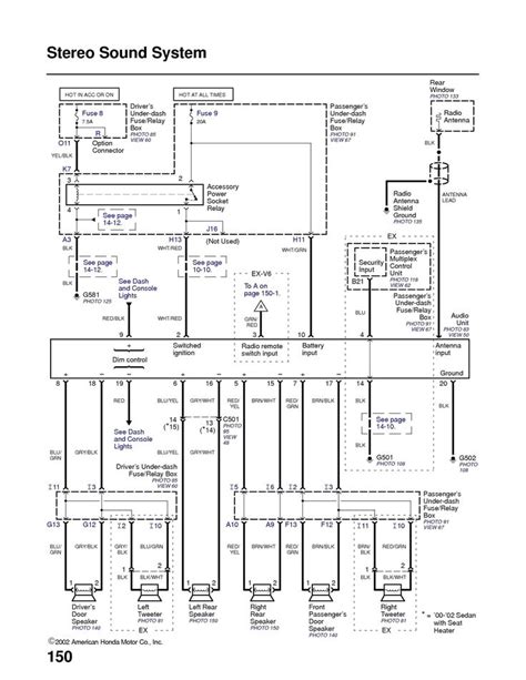 Honda Accord Radio Schematic Diagram Pdf