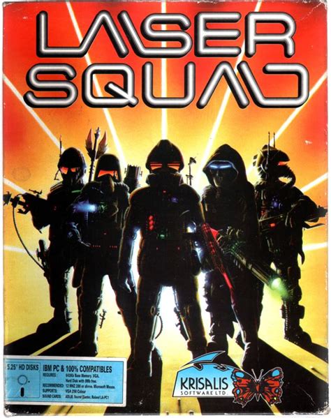 Laser Squad 1992 Dos Box Cover Art Mobygames