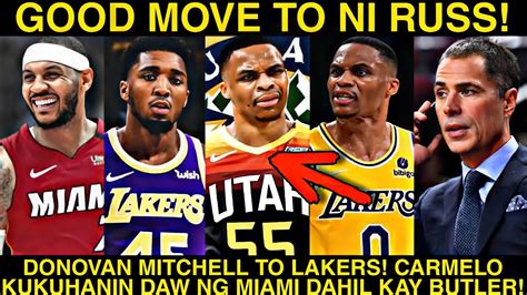 Good Move To Ni Russ Donovan Mitchell To Lakers Carmelo Kukuhanin Daw