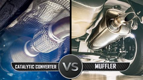 Catalytic Converter Vs Muffler Youtube