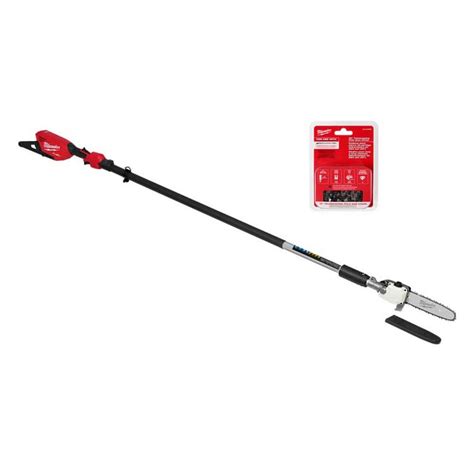 Milwaukee M18 Fuel 10 In 18v Lithium Ion Brushless Electric Cordless Telescoping Pole Saw W 2