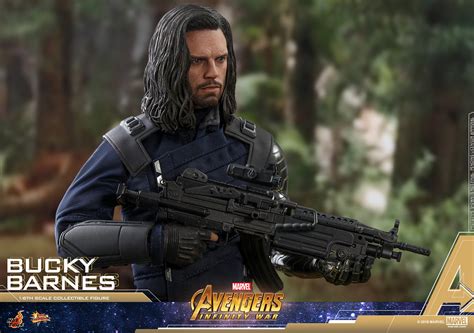 全新的機械手臂實在太帥啦 Hot Toys MMS 復仇者聯盟 無限之戰巴奇巴恩斯 Bucky Barnes 比例人偶作品
