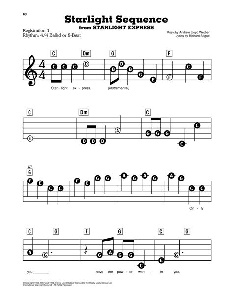 Starlight Sequence From The New Starlight Express By Andrew Lloyd