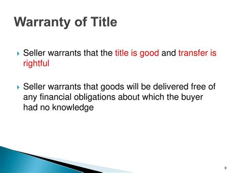 Warranties And Guarantees Ppt Download