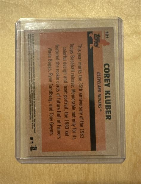 Topps Update Silver Pack Chrome Corey Kluber Ebay