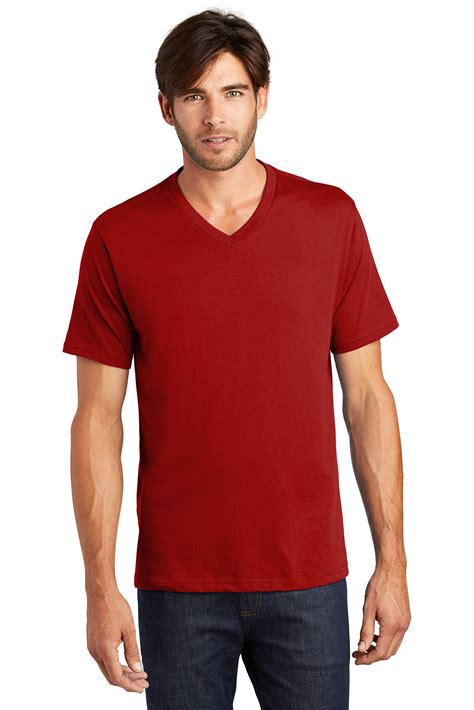 District Made Mens Perfect Weight V Neck Tee Product Online Apparel Market