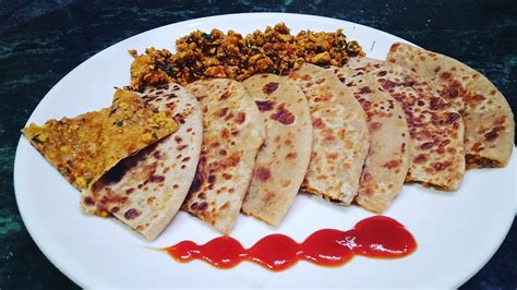 Egg Bhurji Paratha Bhurji Paratha Anda Paratha Egg Stuff Paratha