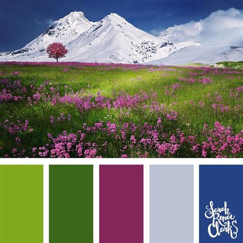 Color Palettes Inspired By Beautiful Landscapes Color Inspiration