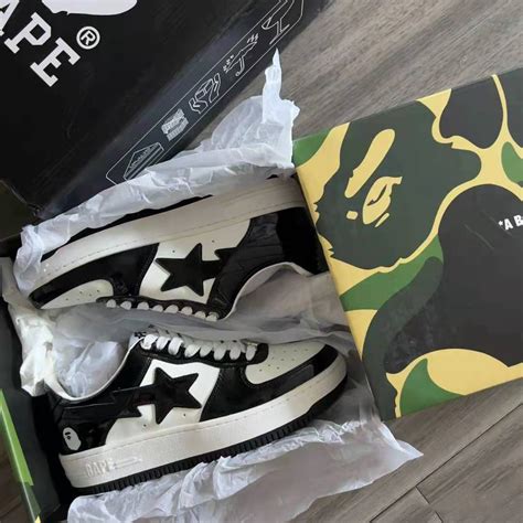 Bape Sta Ape Man Head Bag Sneakers Moda Calçados Femininos De Corte